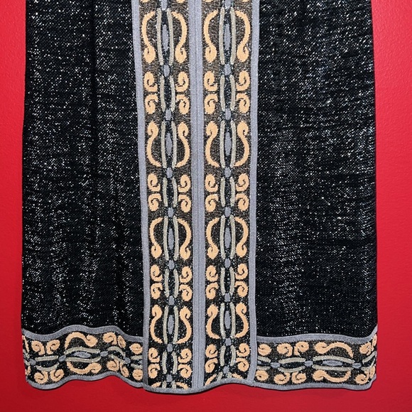 M Missoni Sleeveless Lurex Knit Shift Dress Sz 6 - Picture 4 of 9